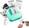 Stampante Fotografica Portatile,Mini Stampante Portatile,stampante Termica M02L,Compatible con iOS & Android.Imprime Foto,Listas de Tareas,Tarjetas de Felicitación o Contenidos Educativos,1 Rollos