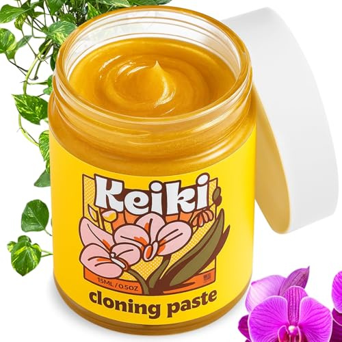 Pasta de Orquídea Keiki para Plantas Con Gel de Clonación de Inicio Rápido - Kit de Clonación Con 2X Pasta