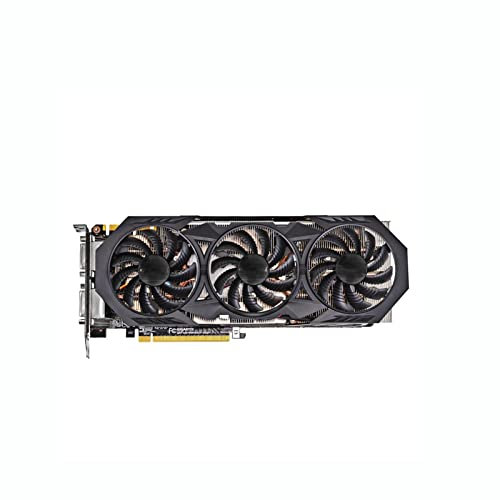 Taygate Scheda Grafica da Gioco Fit for Gigabyte GTX 970 4 GB Schede Grafiche GDDR5 256. Po GPU. Scheda Video for Nvidia. GeForce. GTX970 4 GB. Carta Geografica VGA. Schede DVI HDMI Utilizzate
