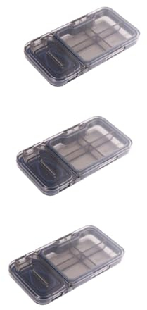 SOLUSTRE 3stücke Pill Cutter Box Tragbarer Pillenteiler Und Organizer Für Kleine Tabletten Effizienter Medikamentenaufbewahrung Mit Einfachem Schnittmechanismus Für Senioren Und