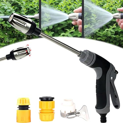 Pressure Washer, Turbowasher, Power High-Pressure Cleaner for Every Garden Hose, My Garden Friend Pressure Washer, Turbowasher for Garden Hose, Jet Nozzle High Pressure Hose Nozzle for Car Washing