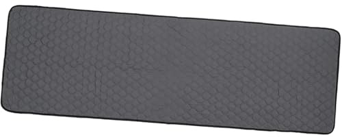 Fenteer Elektrisches Heizkissen, Heizkissen, Beheiztes Schlafsack-Inlett mit USB-Stromversorgung, Heizdecke für Outdoor-Sport-Rucksackreisen, Schwarz Und Grau