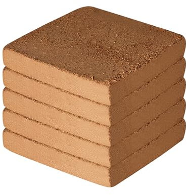 Bloque universal de fibra orgánica para plantas vegetales de 1/3/5 piezas, bloque de plántulas comprimido hinchable en agua, mezclas de fibra de coco con tierra para macetas para plantas de interior y