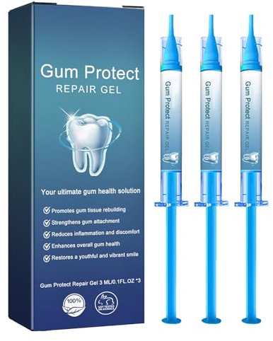 KOAHDE Gel de repousse des gencives, traitement pour les gencives et le blanchiment des dents, gel gingival pour restaurer et réparer, restaurer les gencives, nettoyage et blanchiment des dents, 3