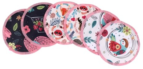 TOYANDONA 6st Anti-leakage Amningskuddar Återanvändbara Och Andningsbara För Mammor Med Galaktorré Och Bekväma För Hem Och Utomhusbruk