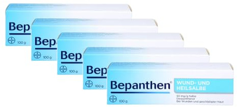 Multipack Set mit Bepanthen Wund- und Heilsalbe (5x100g)