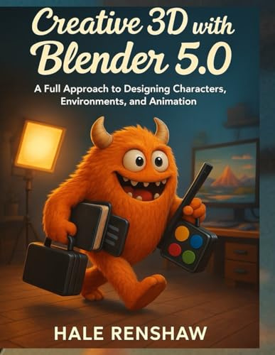 Creative 3D with Blender 5.0: A Full Approach to Designing Characters, Environments, and Animation