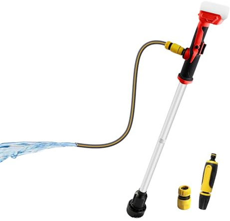 Cordless Stick Water Transfer Pump Compatible with Milwaukee 18V Battery, 950 GPH Portable Submersible Pump for Pool/Garden/Pond/Boat/Rain Barrels Draining (Tool Only) (for Milwaukee)