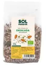 Mix de Semillas para Ensaladas Premium – Pack de 2 (2 x 250g) – 500g de Superalimento Crujiente – Combinación Vital de Omega-3, Proteínas y Fibra – 100% Natural y Sin Sal Añadida