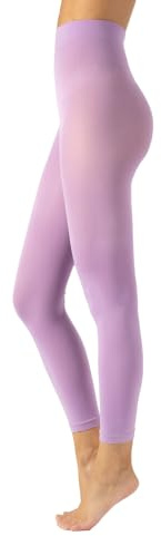 CALZITALY Legging Opaque, Collants sans pied en Microfibre 80 DEN | S, M, L, XL, 2XL, 3XL, 4XL | Made in Italy