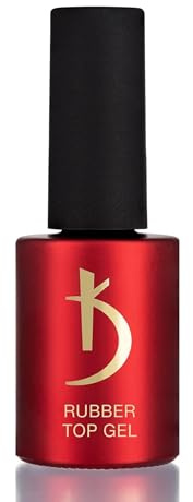 Kodi Professional Top Coat Semipermanente para uñas - 15ml - Capa Superior Esmaltes Semipermanentes - Brilliante - Rubber Top Coat Gel UV LED