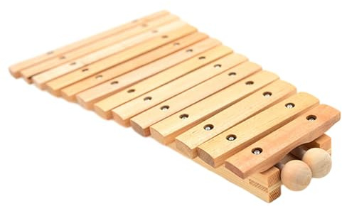 harayaa 13-Noten-Glockenspiel, Montessori-Feinmotorik-Xylophon für Kinder, Handklopf-Klavierspielzeug für Event-Konzerte, Live-Auftritte