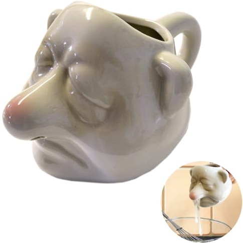 Separador de huevos, mini separador de clara de huevo y yema, práctico y simple, separador de huevos de cerámica, adecuado para cocina, hornear, herramientas pequeñas