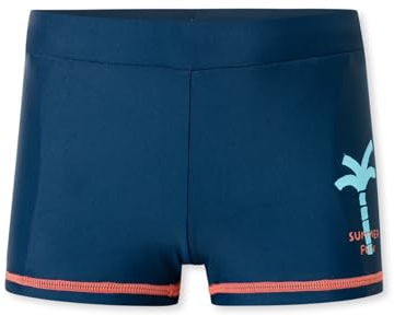 Schiesser Badbyxor för pojkar – Aqua Kids Boys – storlek 92 till 140, Nattblå_182731, 128 cm