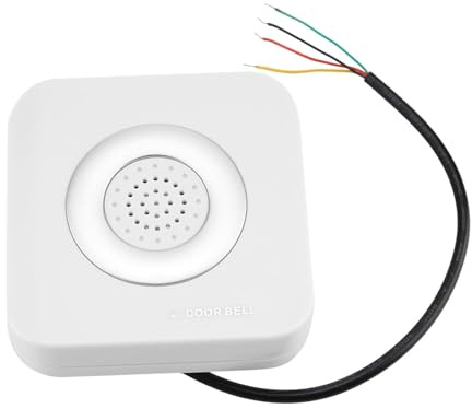 Campanello, campanello cablato 12v di controllo accessi domestici Campanello per campanello cablato 12v Allarme campanello per porta 12v per ufficio domestico