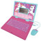 Lexibook, Unicorno, Computer educativo bilingue Inglese/Italiano, Giocattolo per Bambini con 124 attività e Giochi di Lingua, Scrittura, Matematica, logica e Musica, Rosa, JC598UNIi5