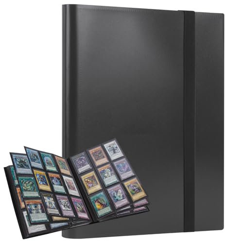 ECOSEAO Classeur pour Cartes à Collectionner - Album 30 Pages pour 540 Cartes, Rangement Étanche pour Yu-Gi-Oh, MTG, TCG