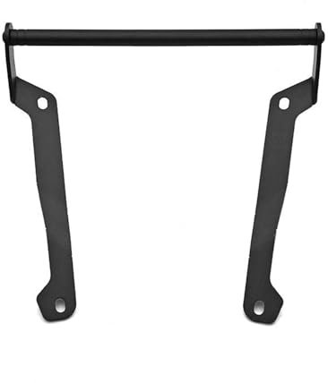 LYBH Navigator Bracket Support De Plaque De Navigation GPS pour Moto, pour Smartphone pour VOGE Valico 525DSX DS525X 2022-2025, Accessoires GPS Fixation(NOIR2,12MM)