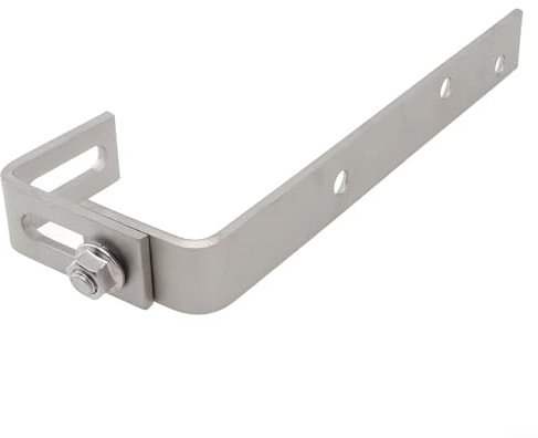 Adjustable Solar Panel Bracket Hooks Designed for Balcony Railings and Roof Applications