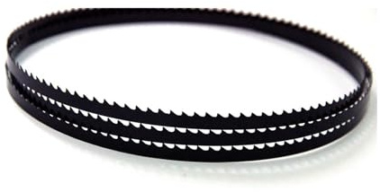 SHGUOMSC 2 Hojas de Sierra Cinta Carbono 91-1/2 Pulgadas x 1/2 10 TPI, Hoja Acero al Alta tenacidad, SK5