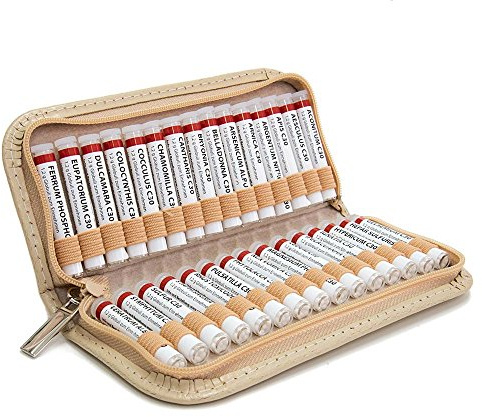 Sanavit Homöopathische Hausapotheke C30 | 30 Mittel – Natur (hellbraun)