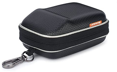 Compact Camera Case Waterproof Shockproof Protective PU Hard Case Bag with Buckle for Panasonic Lumix DC TZ90 TZ80 TZ70 TZ60 TZ57 TZ50 TZ40 TZ30 TZ20 TZ10 Camera