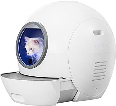 Lettiera per gatti autopulente Cat Tolilet Lettiera intelligente automatica for gatti Grande tipo di cassetto for toilette for gatti Lettiera autopulente antispruzzo completamente chiusa(Standard Edit