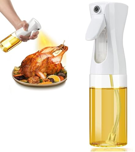 ActivoTex Olive Oil Mister - 300ml/10.1oz Portable Cooking Oil Sprayer for Air Fryer, Salad, BBQ, Baking, Roasting