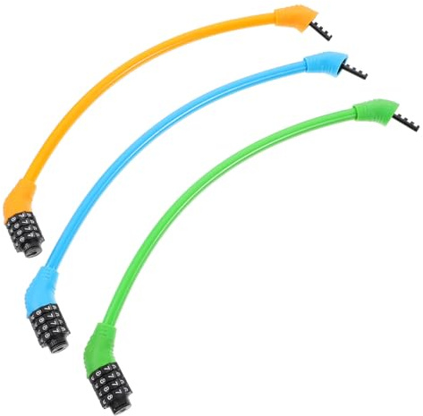 Serrure à Code Ronde 4 Chiffres pour Réfrigérateur Noir | Acier, Pvc, Abs, Verrouillage à Mot de Passe, Sécurité Garçon et Filles pour Tiroirs et Appareils Couleur Aléatoire