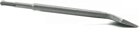 Griwiuiowe 7,6 Cm Breit, GekröPft, Abgewinkelt, Gebogen, Fliesen, SDS-Plus-Schaft, FliesenentfernungsmeißEl, Thinset-Schaber, Wand und Boden (7,6 X 25,4 Cm)
