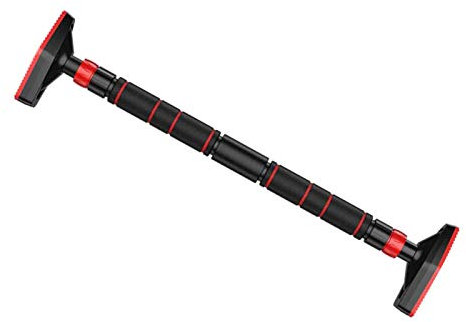 CAFIEDR Klimmzugstangen Türrahmen-Reckstange, Klimmzugstange ohne Loch, Schaukel-Aufhängestange für Kinder, einstellbare Länge von 70-96 cm, Tragkraft von 250 kg