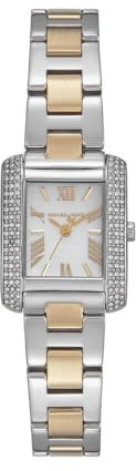 Michael Kors Emery Damklocka, 22mm Quartz trehandsverk med armband i rostfritt stål