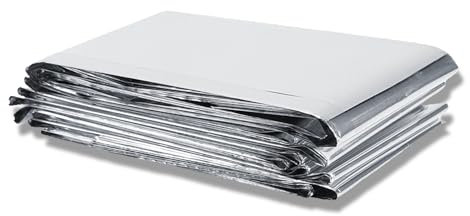 equlup Film Riflettente vegetale, pianta in Coltivazione di Lamina Riflettente 210x120 cm/82.68x47.24in Silver Light Reflection Foglioni per Gli Accessori a luci in Serra