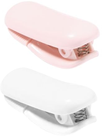 Mjzzh Portables Mini Klebebandabroller - Set (Weiß + Pink), Passt 20-25mm Klebeband, Mini & Handlich