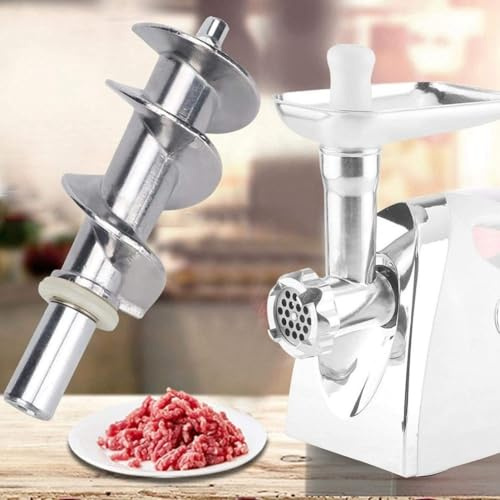 FACAIIO Pour acier inoxydable pour accessoires de rechange lame de hachoir à viande électrique, kit de tige à vis