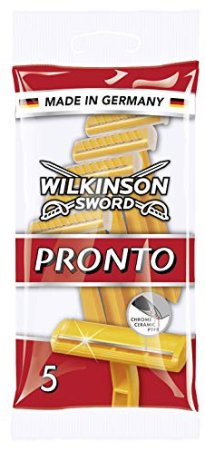 Wilkinson Sword Pronto Rasoirs Jetables pour Hommes, 1 x 5 pièces