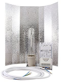 Weedness Grow Set di lampade da 400 Watt NDL per fase di fioritura – Coltivazione per interni – Lampada a vapore di sodio NDL HPS