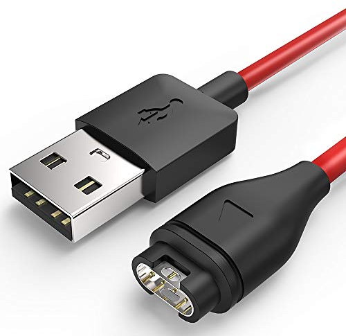 TUSITA Caricatore Compatibile con Garmin Fenix 7 7S 7X 6 6S 6X Pro 5 5S 5X Plus,Epix 2,Forerunner 745 935 945 45 45S 245,Approach S10 S40 S60,Vivoactive 3 4 4S,Vivomove 3 3S,Instinct,Venu 2 Plus 2S Sq