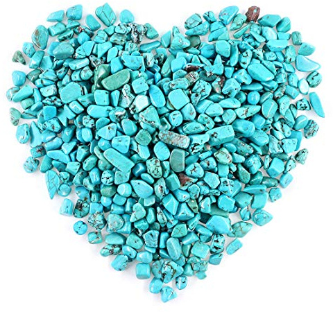 Swpeet 460 gramos de piedras preciosas en virutas pequeñas de pino verde, piedras trituradas en forma irregular, virutas de cristal, piedras perfectas para hacer joyas, decoración del hogar