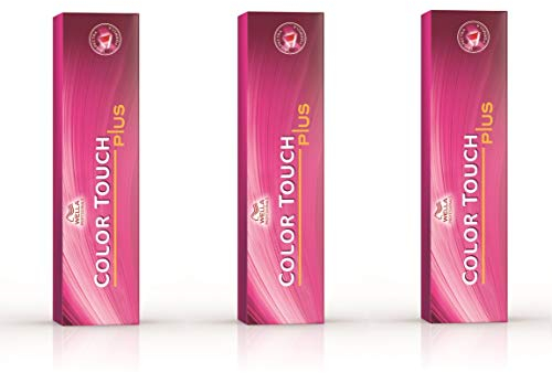 3 er Pack Color Touch Plus 60 ml 66/07 dunkelblond intensiv natur-braun