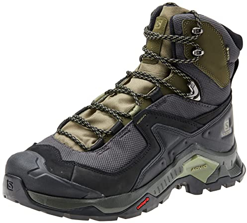Salomon Quest Element Gore-Tex wasserdichte Herren Outdoorschuhe, Outdoor-bereit, Geländegängige Stabilität, Outdoor-Musthaves, Black, 44