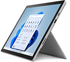 Microsoft Surface Pro 7+ Ordinateur Portable (Windows 11, écran tactile 12.3’’, 8 Go RAM, 128 Go SSD, Intel Core i5, Platine)