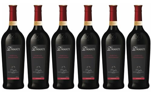 D'Amati - Rotwein Primitivo Negroamaro, Italien, IGP Puglia (6 x 1 l)