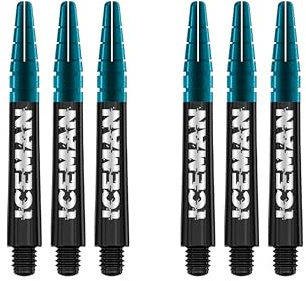 RED DRAGON Gerwyn Price Iceman Nitrotech Dart-Stiele - 2 Sets pro Packung (insgesamt 6 Stiele)