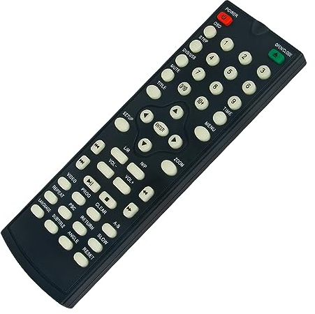 VINABTY Replacement Remote Compatible with Majority DVD CD player HDMI SCH-DVD-BLK