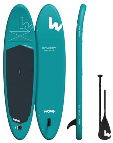 Wave Cruiser 2.0 SUP | Aufblasbares Paddleboard | 10'2.7 m | Aqua