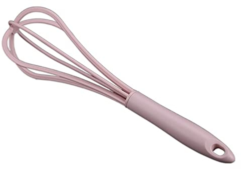 Frullino per le uova manuale in silicone per dolci, crema per dolci, strumenti misti, sbattiuova (30 * 8 cm)