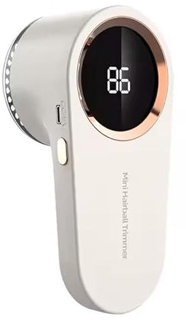 CyberBunny Quitapelusas eléctrico, pantalla LCD, cable de carga tipo C, cepillo pequeño, apto para todos los tejidos