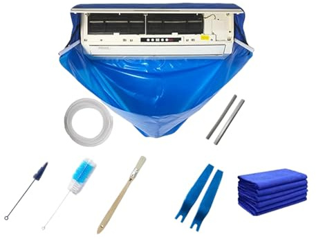 Generisch Sac de nettoyage pour climatisation - Sacs étanches pour climatisation | Ménage AC Conditioner Sac à poussière | Appareils ménagers Entretien Narguilé pour hôtel, salon, chambre à coucher