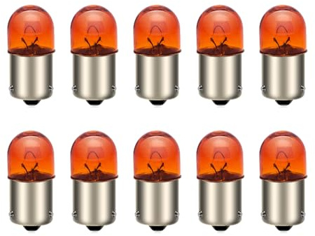 SOFOC BAU15S PY21W Lampe Amber Gelb T16 12V 10W für Auto/Motorrad Blinker Seitenmarkierungsleuchte .etc Non-Polarität 10pcs
